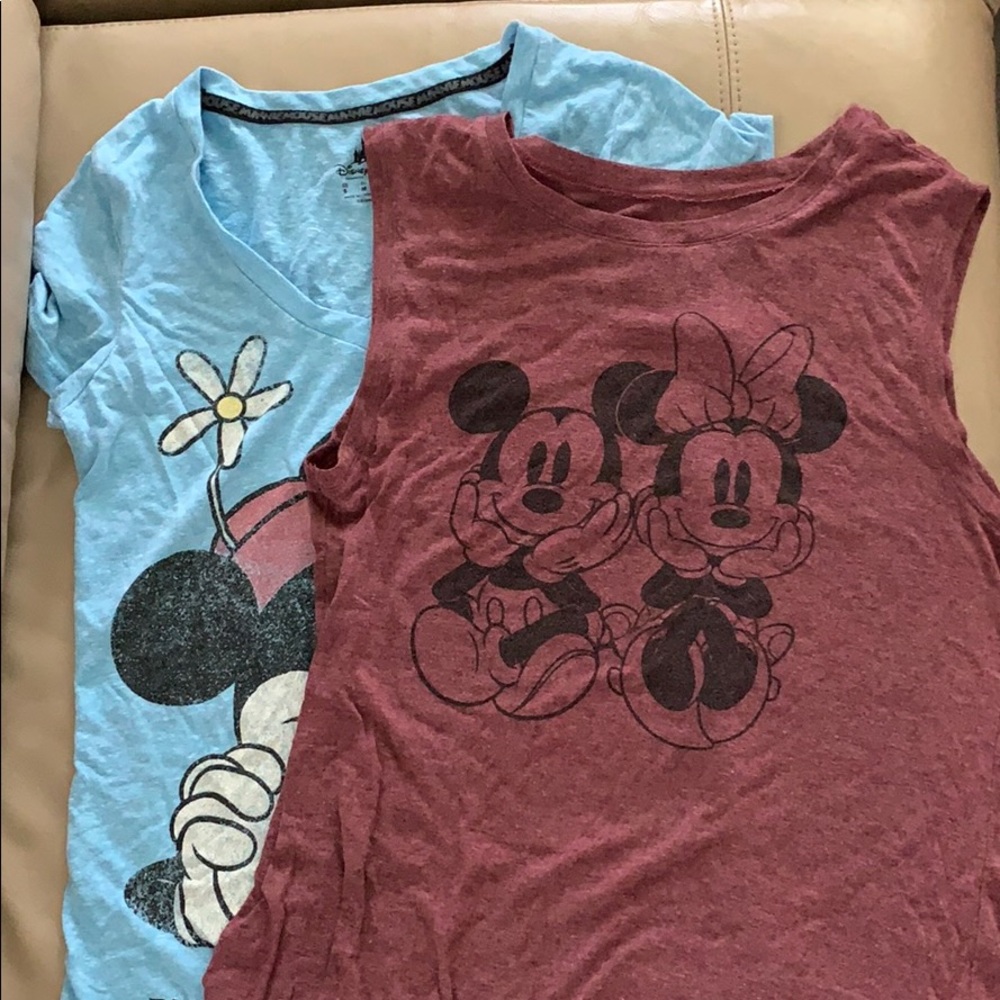Mini short sleeve and Mickey and Minnie sleeveless